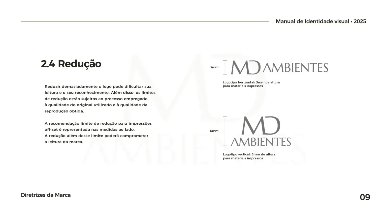 Página 9 do Manual da Marca Exemplo - Fox Creative