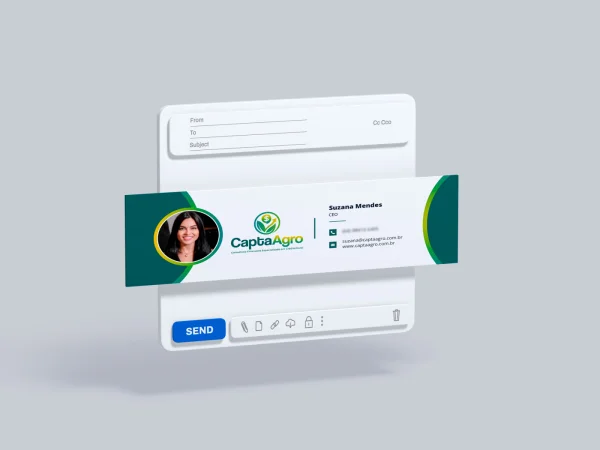 Criação de Assinatura de E-mail para Consultoria Agro: Mais Autoridade