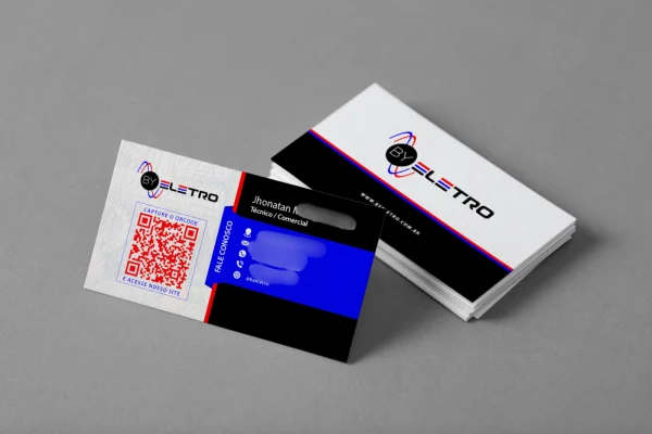 Criação de Cartão de Visitas para Projetos Elétricos: Mais Credibilidade