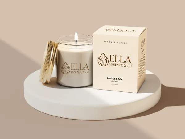 Criação de Logomarca para Velas Artesanais: Case Ella Essence