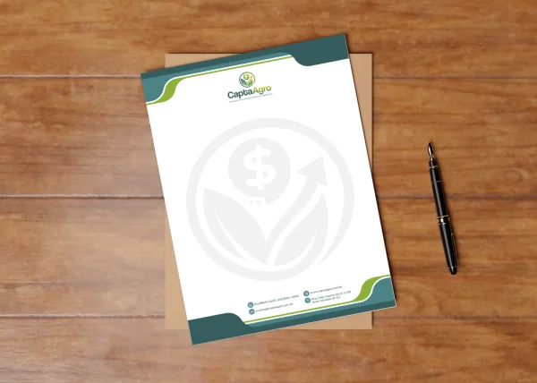 Criação de Papel Timbrado para Consultoria Agro: Mais Credibilidade
