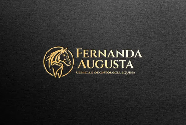 Logotipo Premium para Odontologia Equina: Case Fernanda Augusta