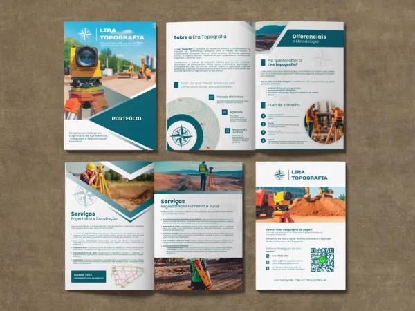 Portfólio para Engenharia: O Case Lira Topografia
